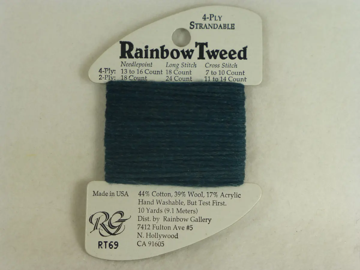 Rainbow Tweed Rt69 Slate Blue 1