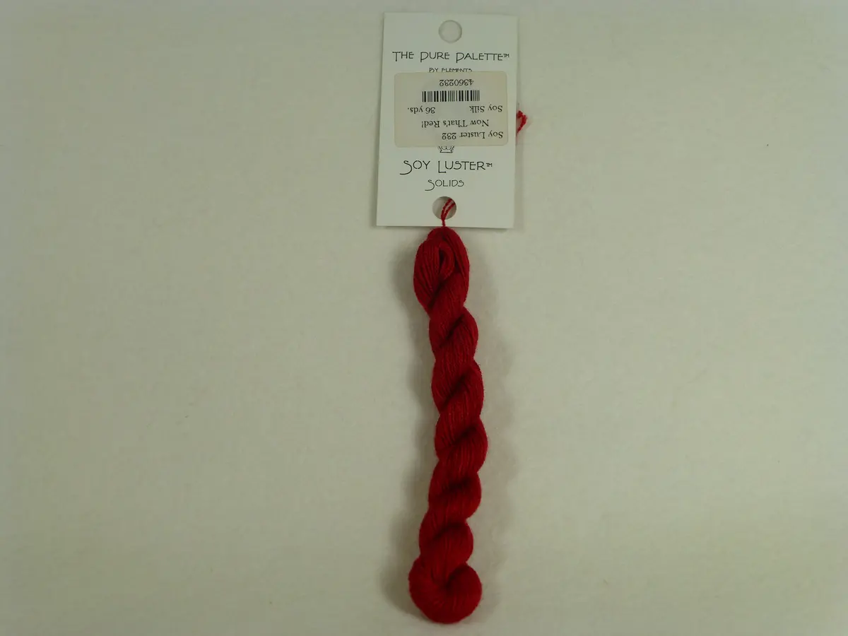 Soy Luster 232 Now That's Red! 1