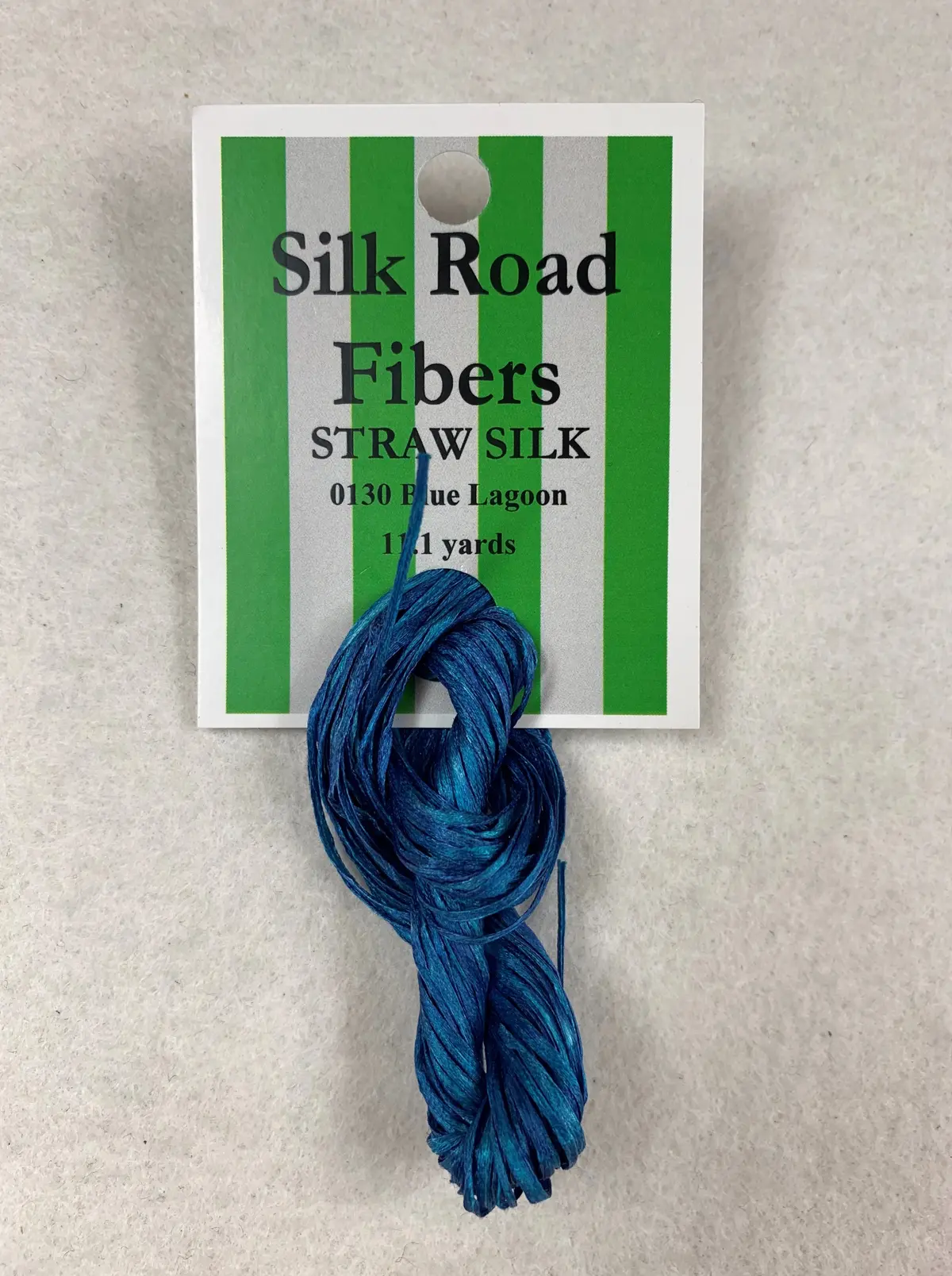 Straw Silk 0130 Blue Lagoon 1