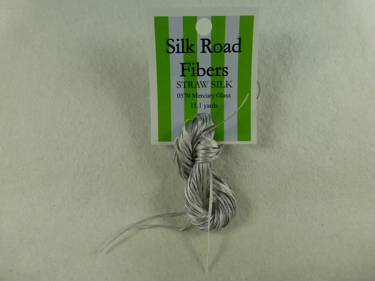 Straw Silk 0570 Mercury Glass 1