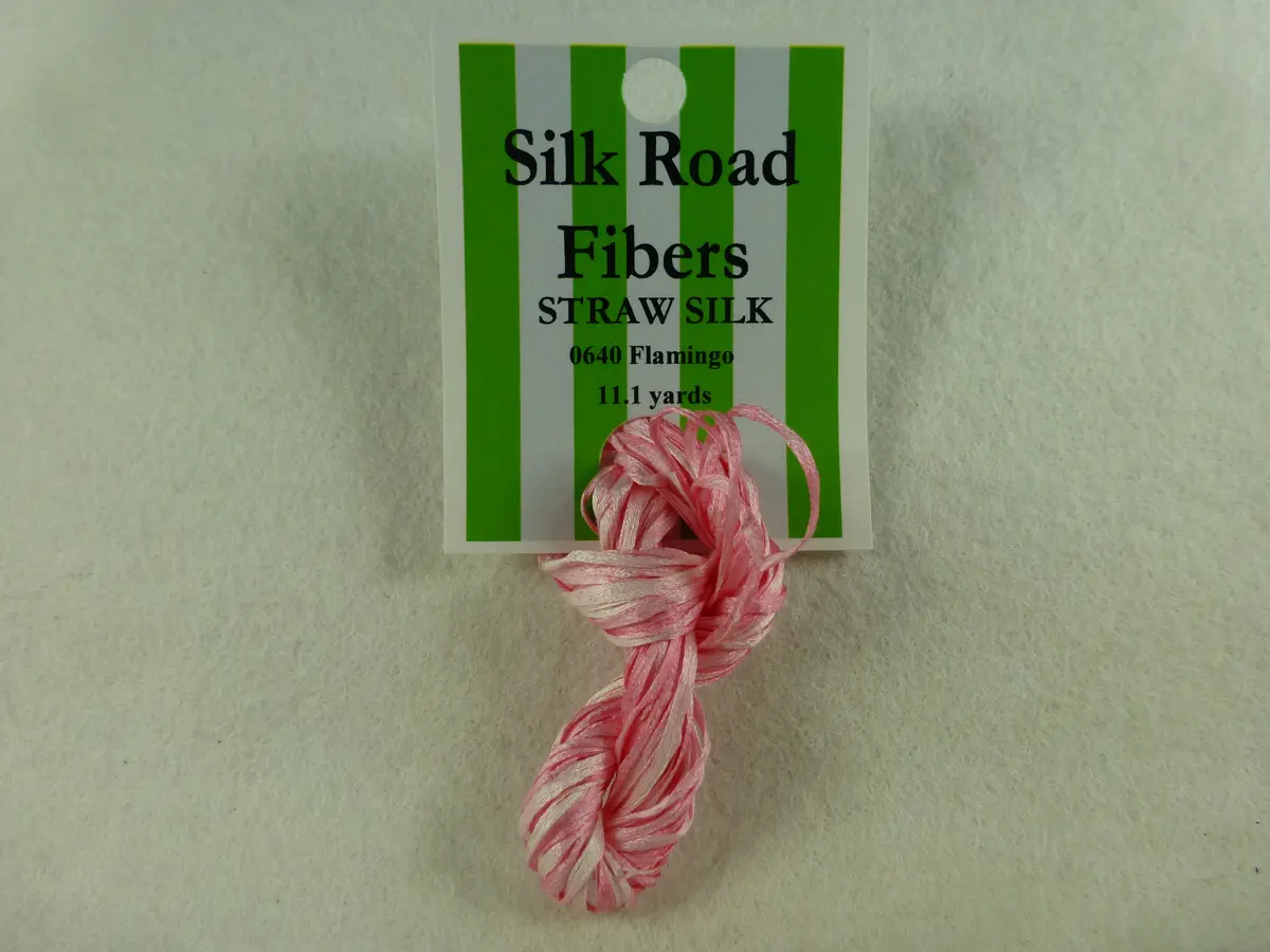 Straw Silk 0640 Flamingo 1