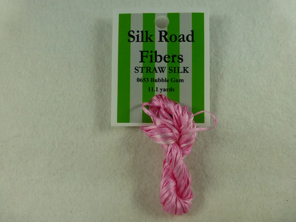 Straw Silk 0653 Bubble Gum 1