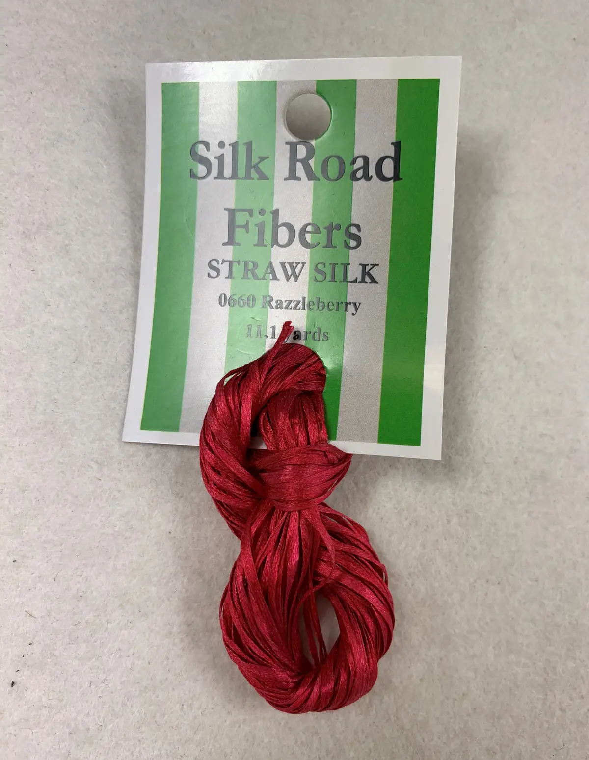 Straw Silk 0660 Razzleberry 1