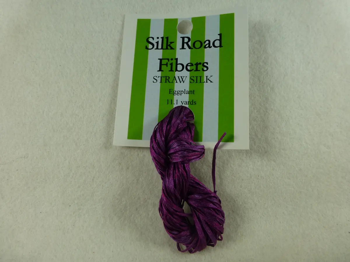 Straw Silk 0720 Eggplant 1