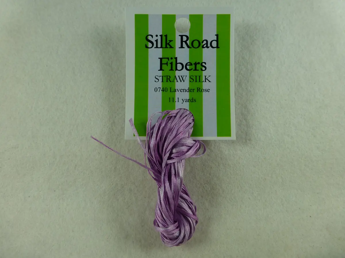 Straw Silk 0740 Lavender Rose 1