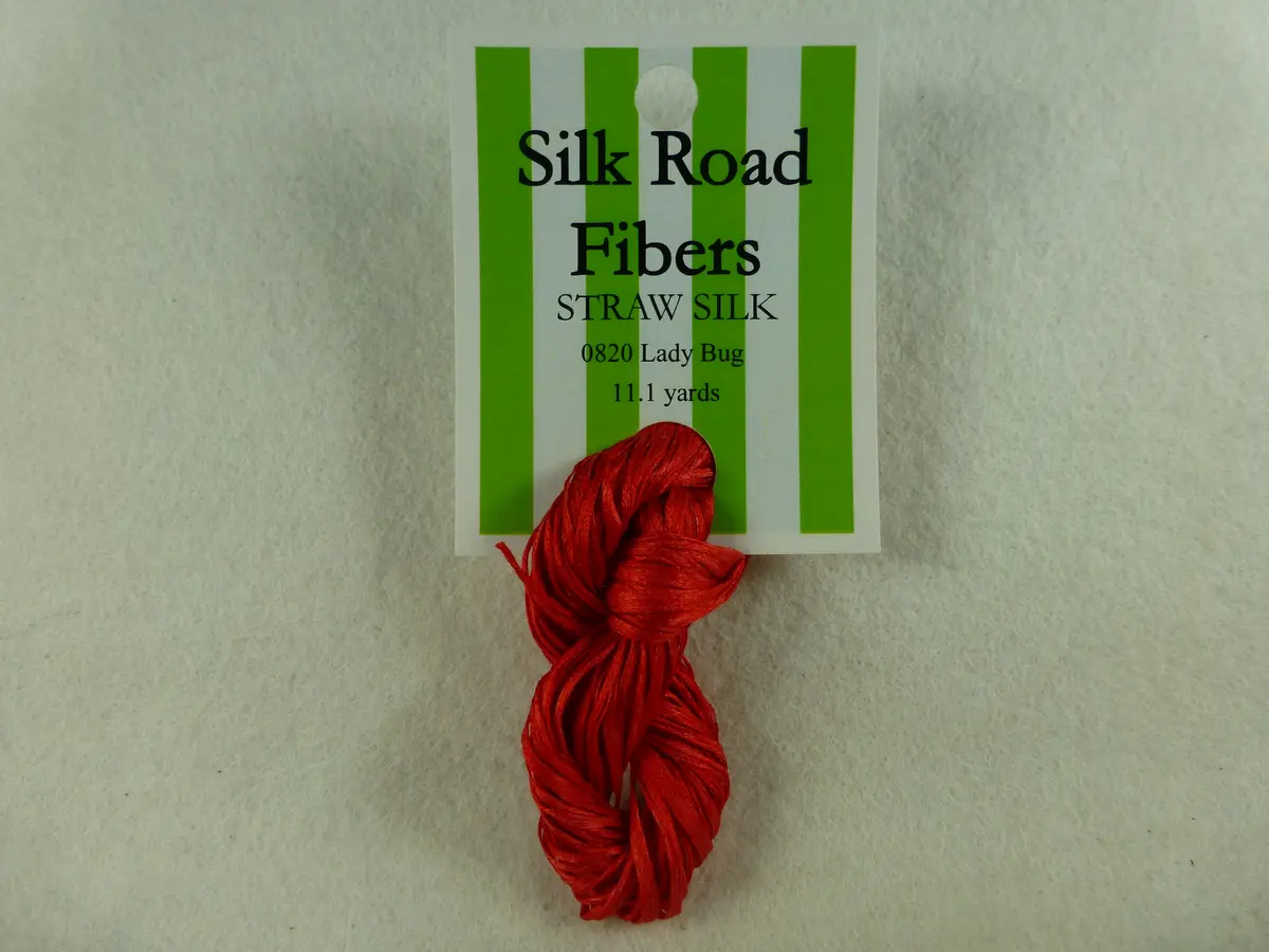 Straw Silk 0820 Lady Bug 1