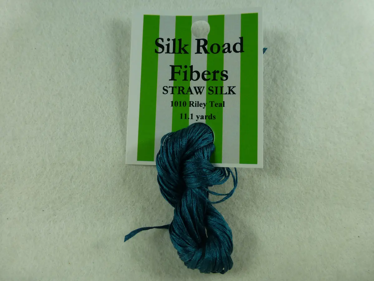 Straw Silk 1010 Riley Teal 1