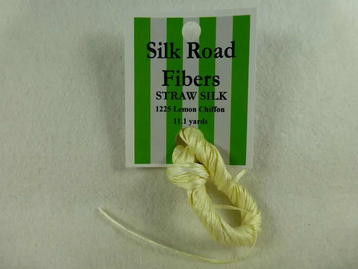 Straw Silk 1225 Lemon Chiffon 1