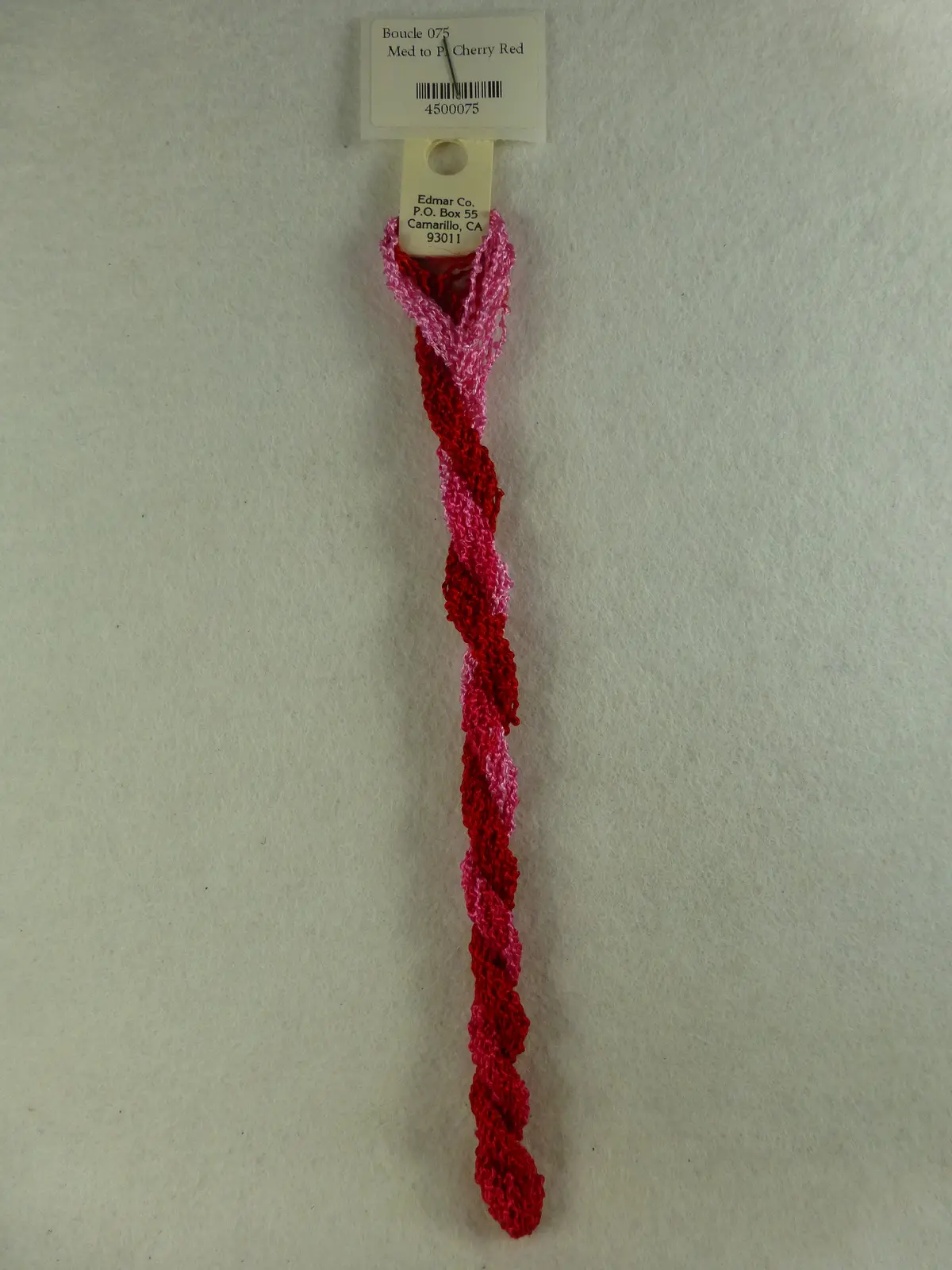 Boucle 075 Med To Pl Cherry Red 1