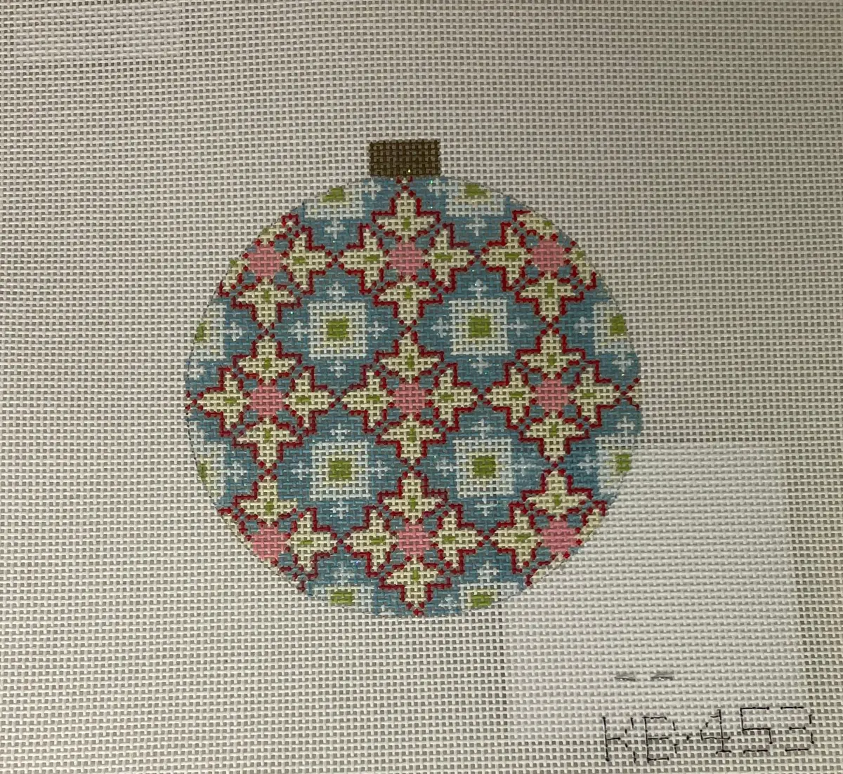 *Kirk And Bradley Kb453 Florentine Bauble- Blue 1