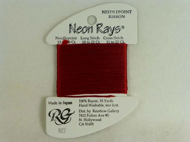 Neon Rays N22 Crimson 1