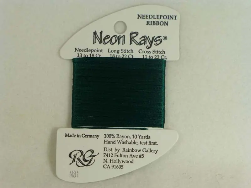 Neon Rays N31 Forest Green 1