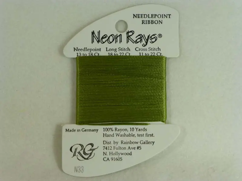Neon Rays N33 Loden Green 1