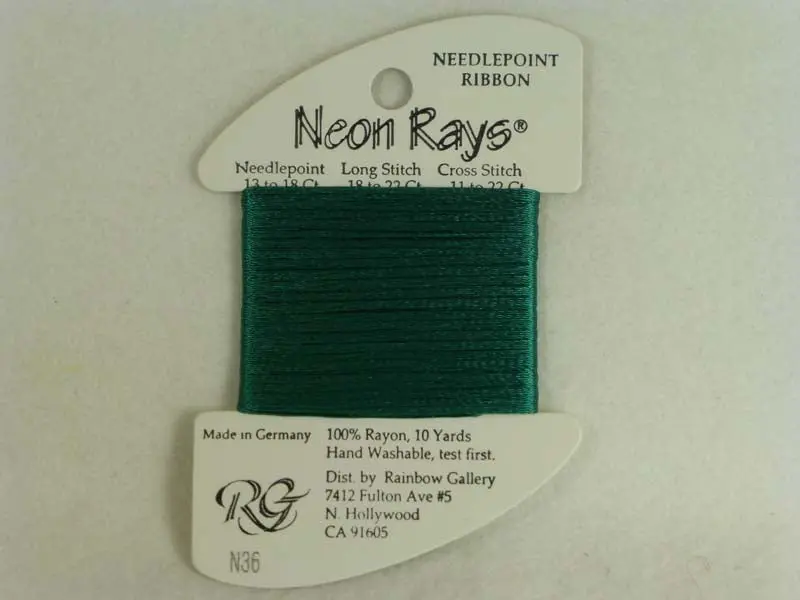 Neon Rays N36 Jade Green 1