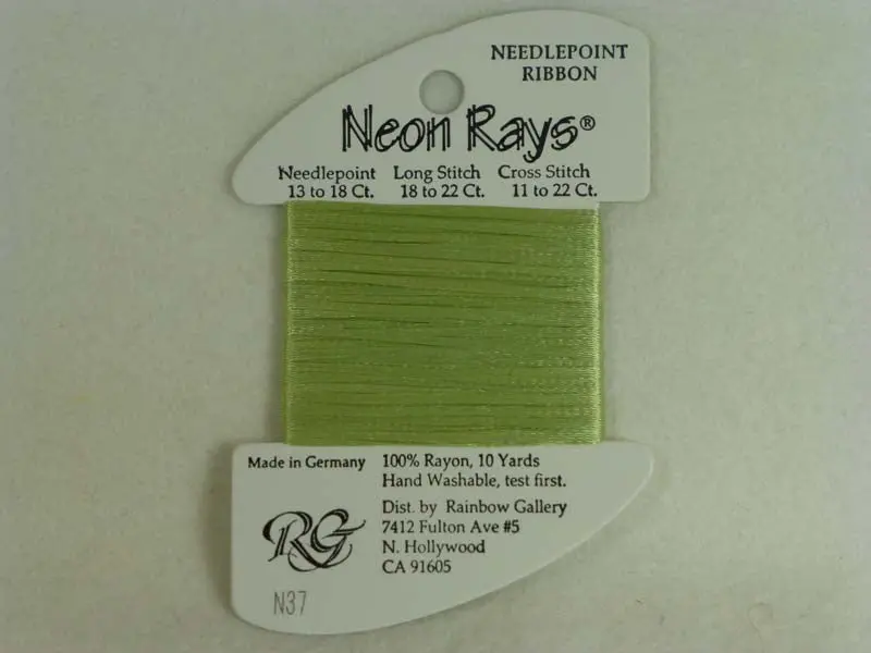 Neon Rays N37 Celery 1