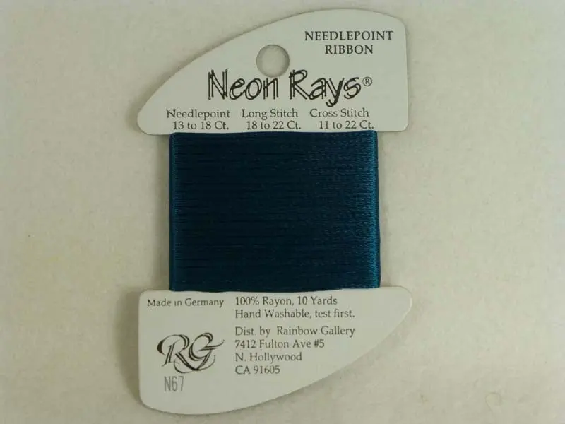Neon Rays N67 Dark Teal 1