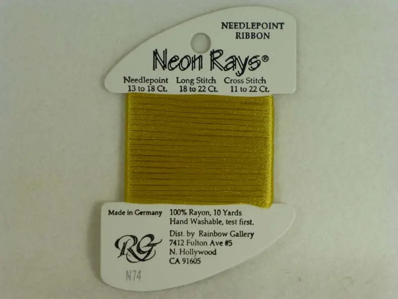 Neon Rays N74 Golden Yellow 1
