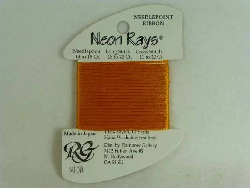 Neon Rays N108 Yellow Orange 1