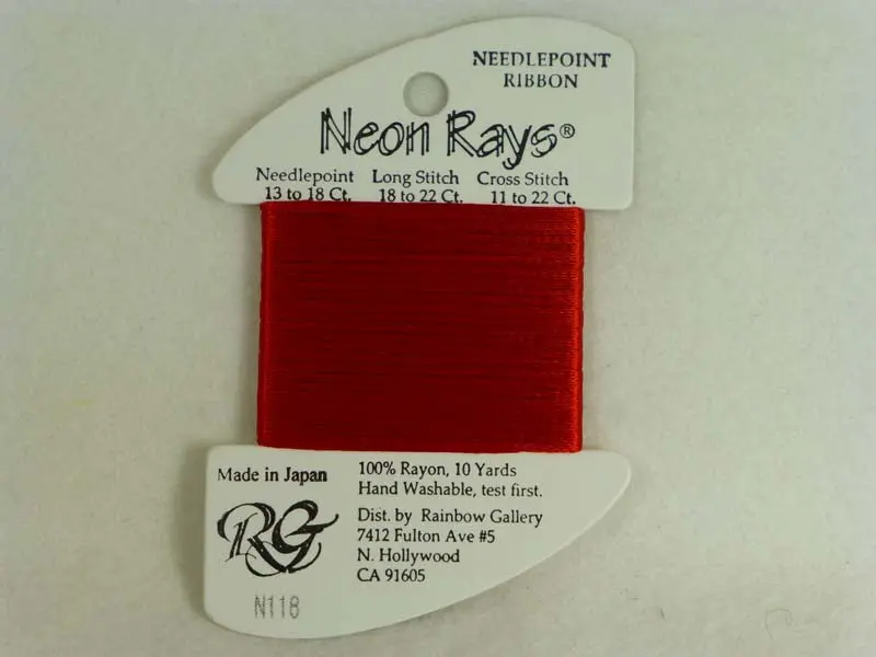 Neon Rays N118 Christmas Red 1