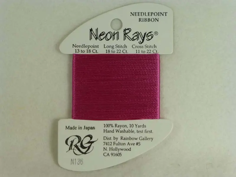 Neon Rays N136 Dark Rose Pink 1