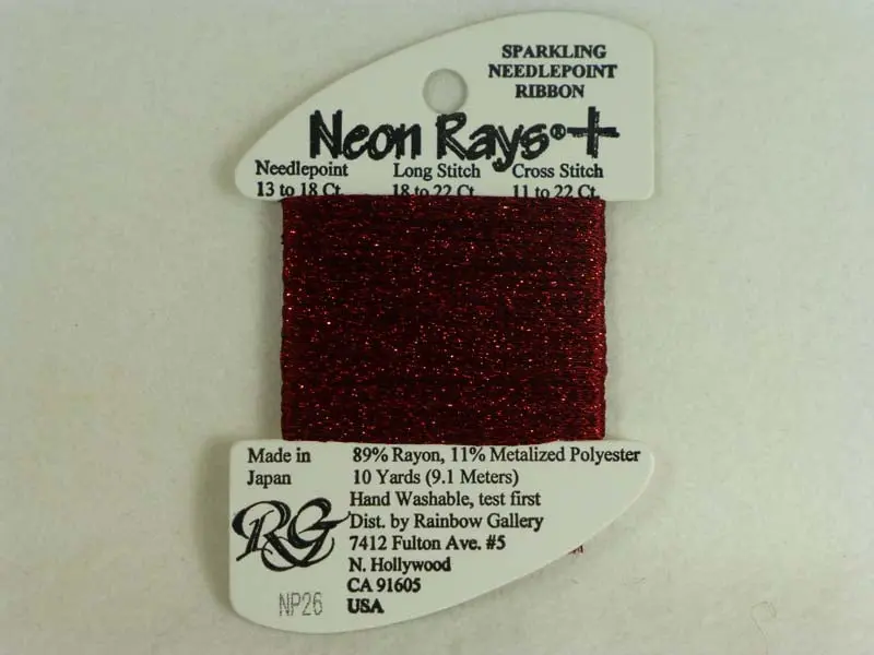 Neon Rays+ Np26 Burgundy 1