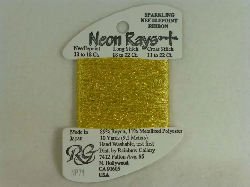 Neon Rays+ Np74 Golden Yellow 1