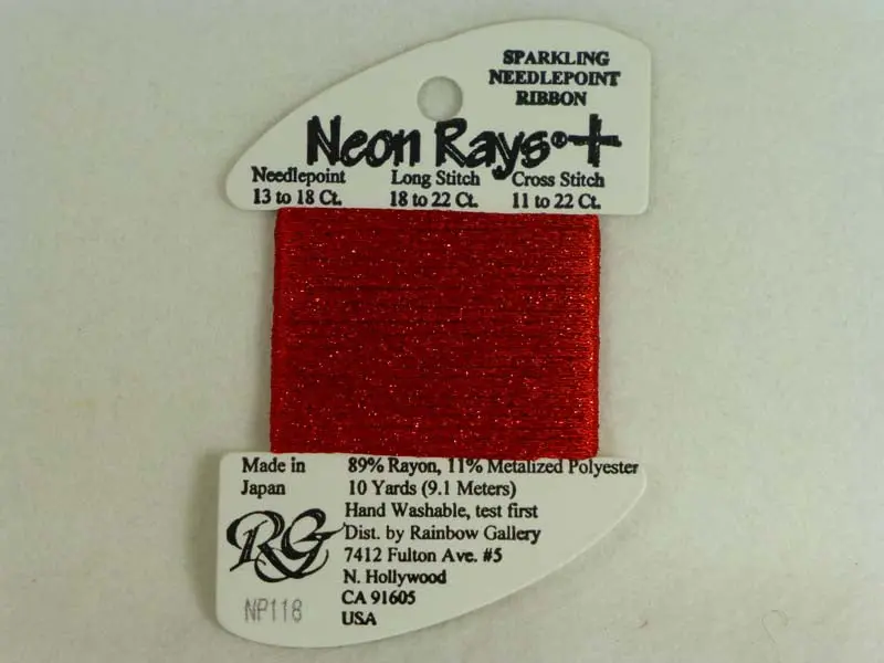 Neon Rays+ Np118 Christmas Red 1