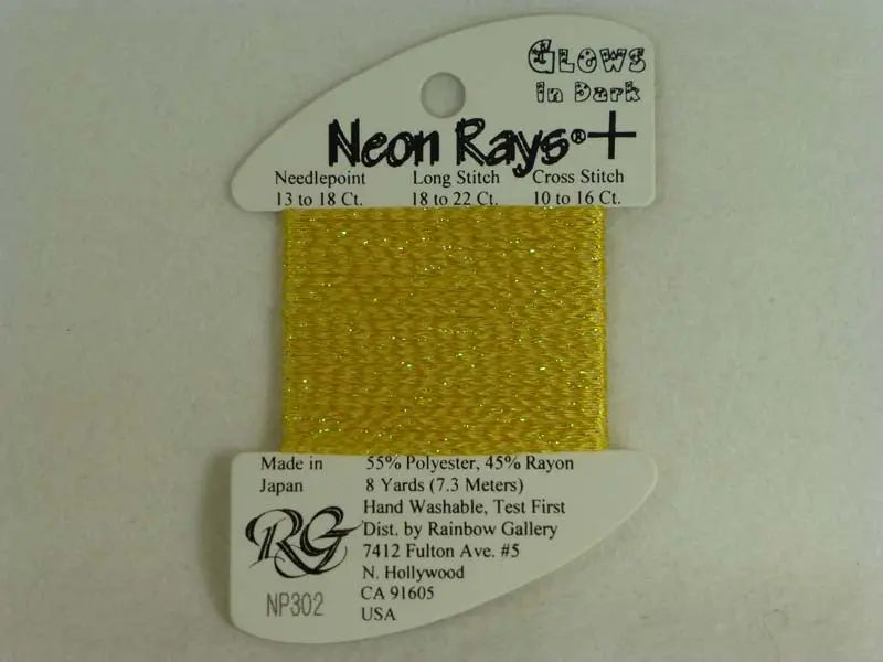 Neon Rays+ Np302 Yellow Glow In The Dark 1