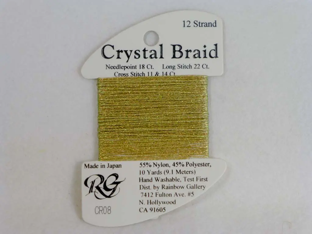 Crystal Braid Cr08 Old Gold 1