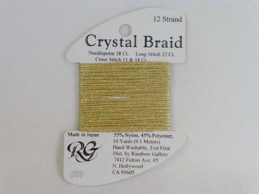 Crystal Braid Cr09 Vatican Gold 1