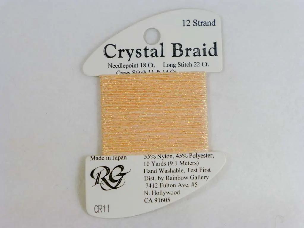Crystal Braid Cr11 Peach 1