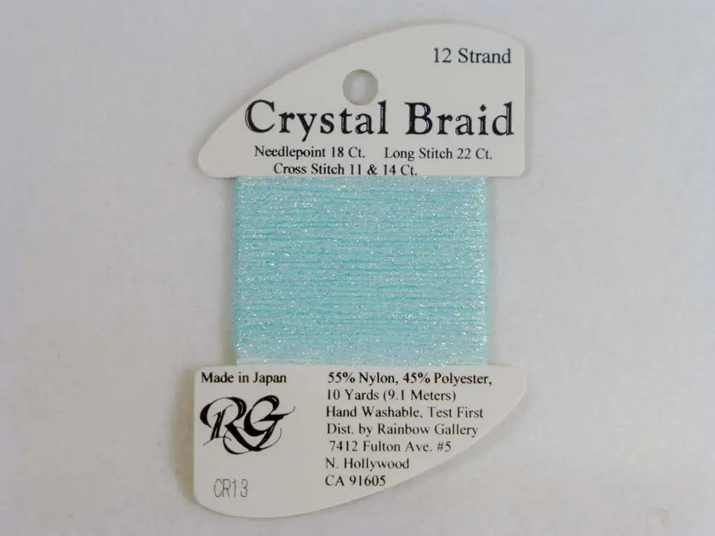 Crystal Braid Cr13 Aqua 1