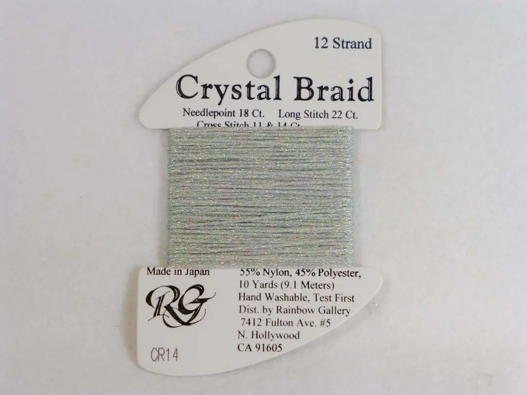 Crystal Braid Cr14 Silver 1