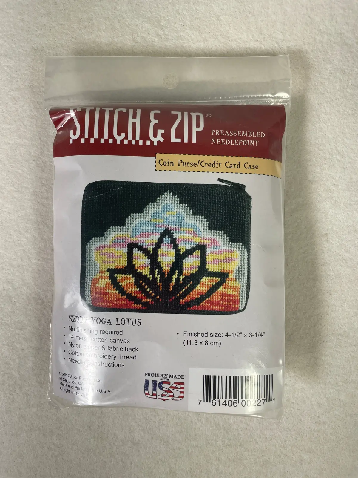 Alice Peterson Sz227 Yoga Lotus Coin Purse 1