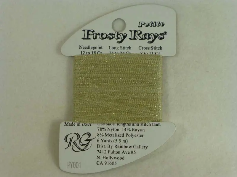 Petite Frosty Rays Py001 Sand Gloss 1