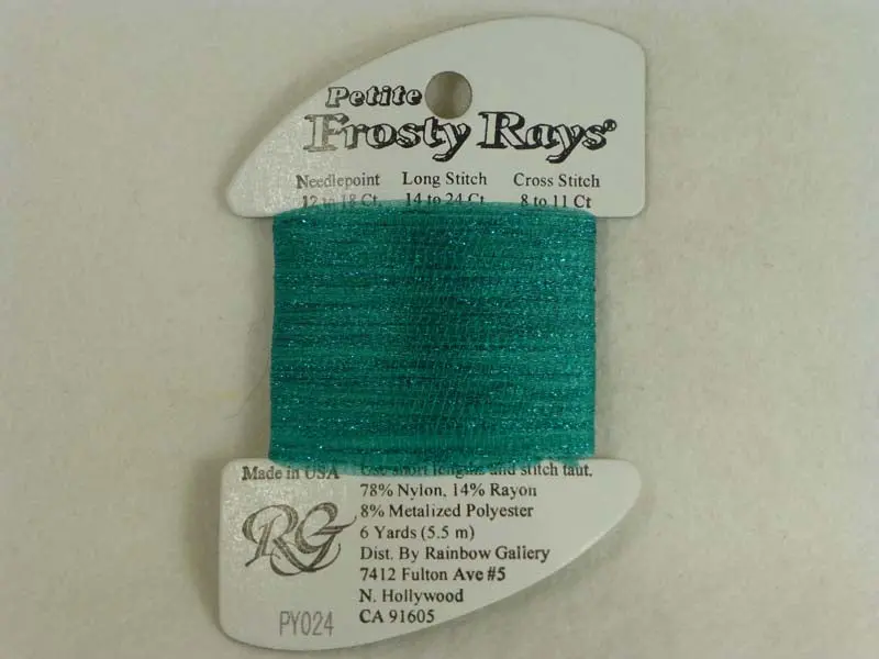Petite Frosty Rays Py024 Turquoise Gloss 1
