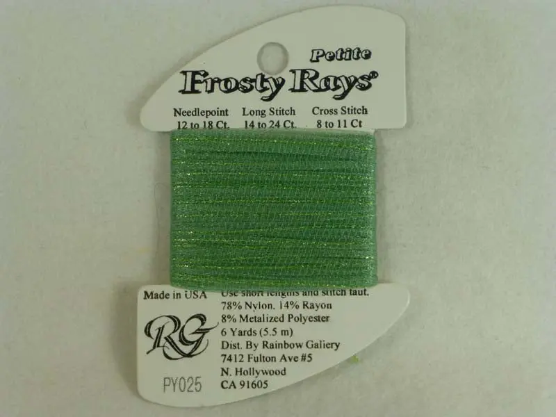 Petite Frosty Rays Py025 Lite Sea Green Gloss 1