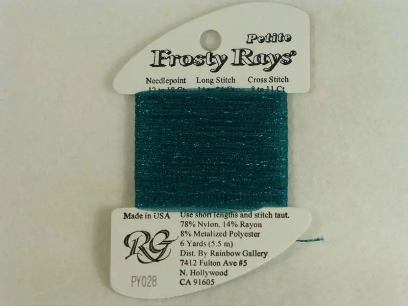 Petite Frosty Rays Py028 Dark Aqua Gloss 1