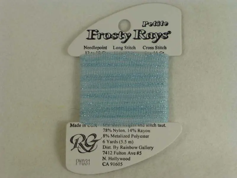 Petite Frosty Rays Py031 Lite Blue Blush Gloss 1