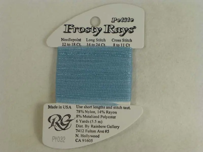 Petite Frosty Rays Py032 Lite Antique Blue Gloss 1