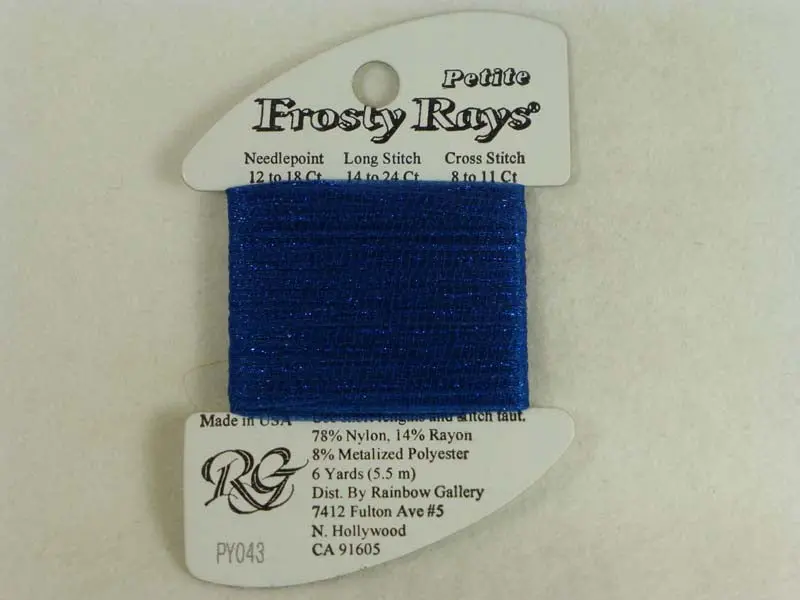 Petite Frosty Rays Py043 Very Dark Blue Gloss 1