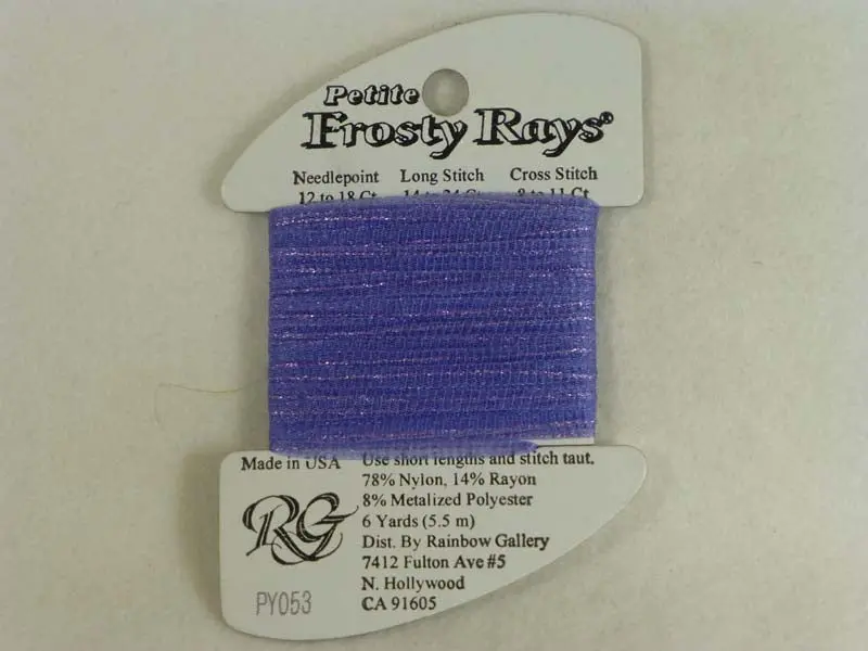 Petite Frosty Rays Py053 Medium Periwinkle Gloss 1