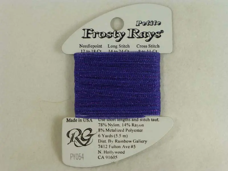 Petite Frosty Rays Py054 Dark Periwinkle Gloss 1