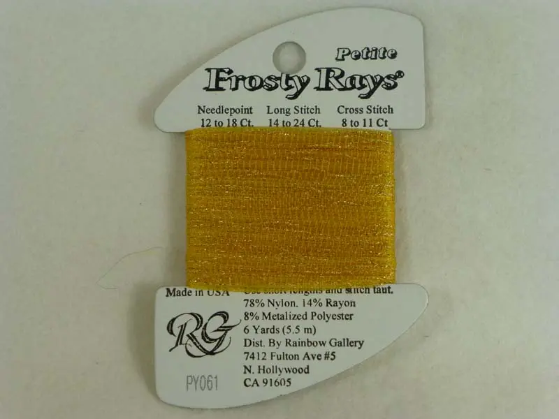 Petite Frosty Rays Py061 Yellow Gloss 1