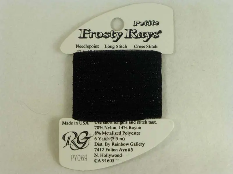 Petite Frosty Rays Py069 Black Gloss 1