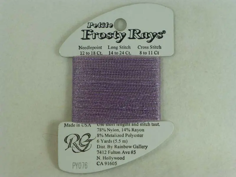Petite Frosty Rays Py076 Violet Gloss 1