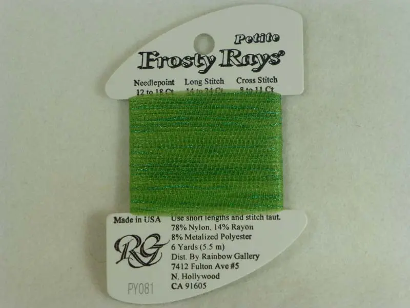 Petite Frosty Rays Py081 Green Grass Gloss 1