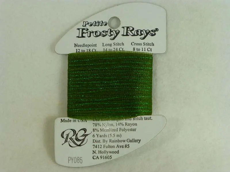 Petite Frosty Rays Py085 Green Gloss 1