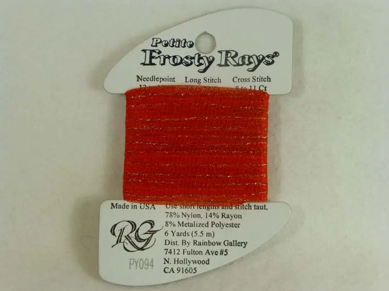 Petite Frosty Rays Py094 Medium Orange Gloss 1