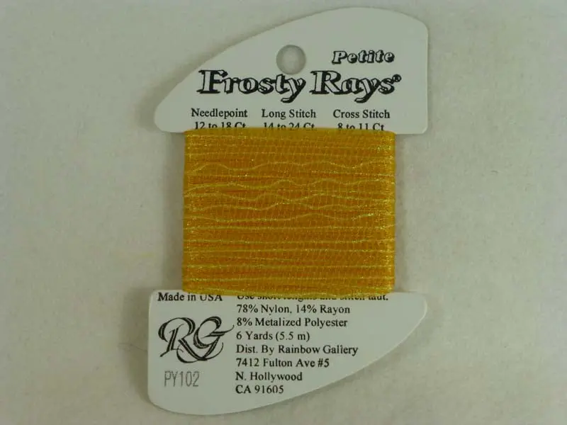 Petite Frosty Rays Py102 Yellow Pearl 1
